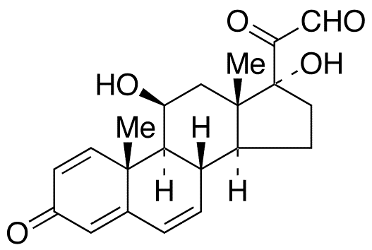 6,21-Didehydro Prednisolone - Chemical structure and product image