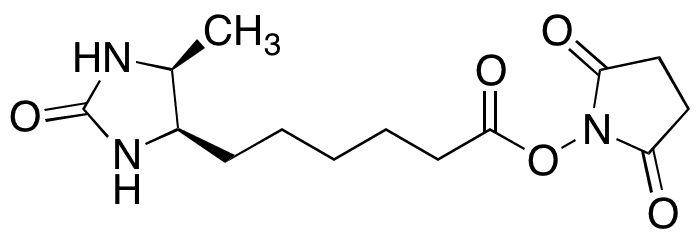 Desthiobiotin N-Hydroxysuccinimide Ester - Chemical structure and product image