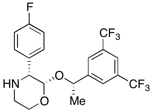 Des-1,2,4-triazol-3-one-5-methyl (2S,3R,1S)-Aprepitant - Chemical structure and product image