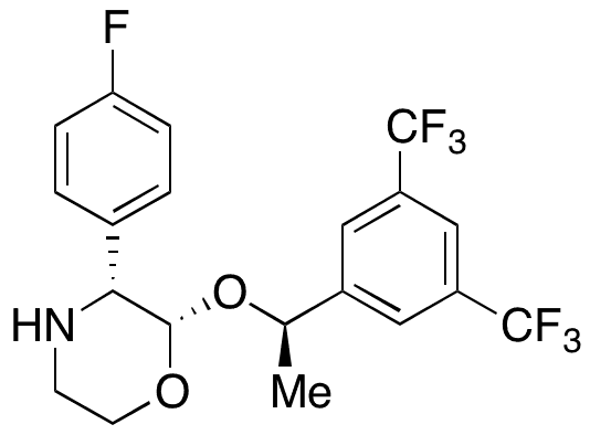 Des-1,2,4-triazol-3-one-5-methyl (2S,3R,1R)-Aprepitant - Chemical structure and product image