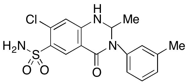 N-Des(o-tolyl)-N-(m-tolyl) Metolazone - Chemical structure and product image