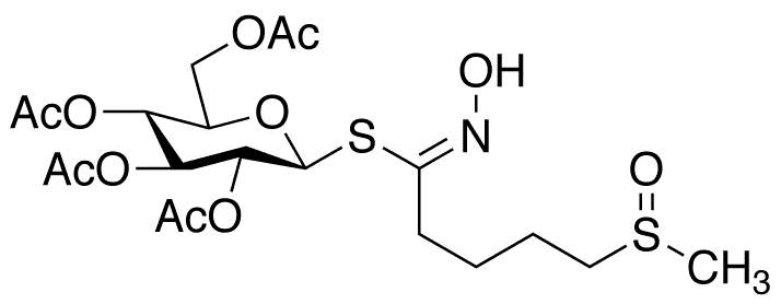 Desulfo Glucoraphanin Tetraacetate - Chemical structure and product image