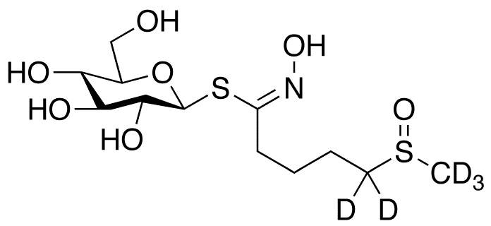 Desulfo Glucoraphanin-d5 - Chemical structure and product image