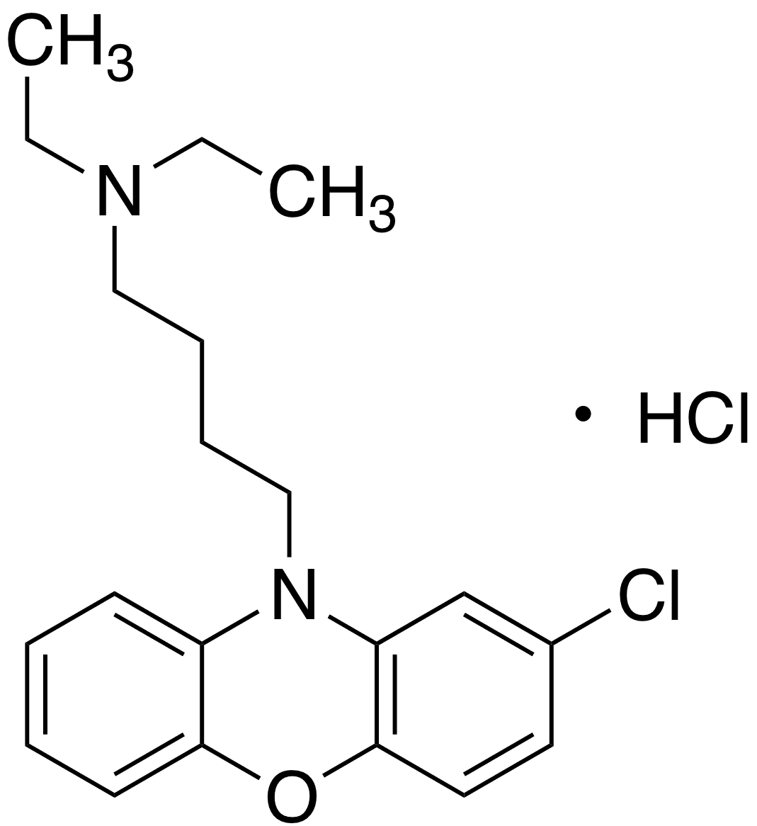 10-DEBC Hydrochloride - Chemical structure and product image