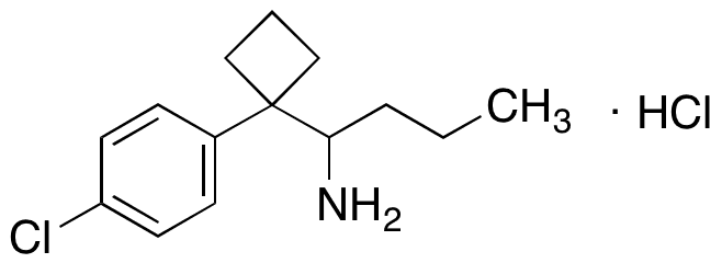(N,N,3-tridemethyl) Sibutramine Hydrocholride - Chemical structure and product image