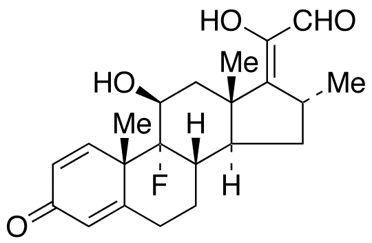 Dexamethasone-âˆ†17,20 21-Aldehyde - Chemical structure and product image