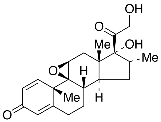 Dexamethasone 9,11-Epoxide - Chemical structure and product image