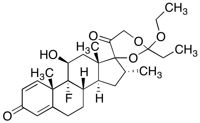Dexamethasone 17alfa,21-Ethylorthopropionate - Chemical structure and product image