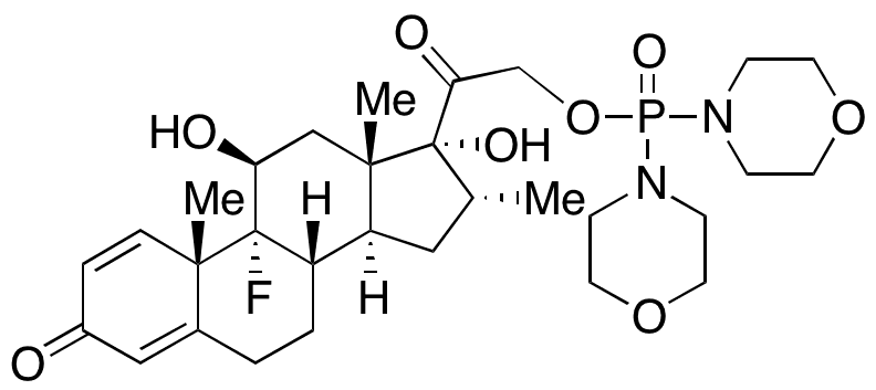 Dexamethasone 23-Dimorpholinophosphinate - Chemical structure and product image