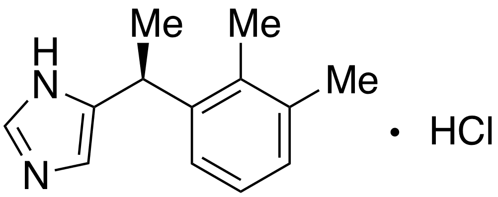 Dexmedetomidine Hydrochloride - Chemical structure and product image