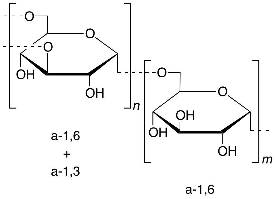 Dextran (Technical Grade~ 50K) - Chemical structure and product image