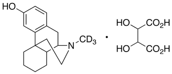 Dextrorphan-d3 Tartrate Salt - Chemical structure and product image