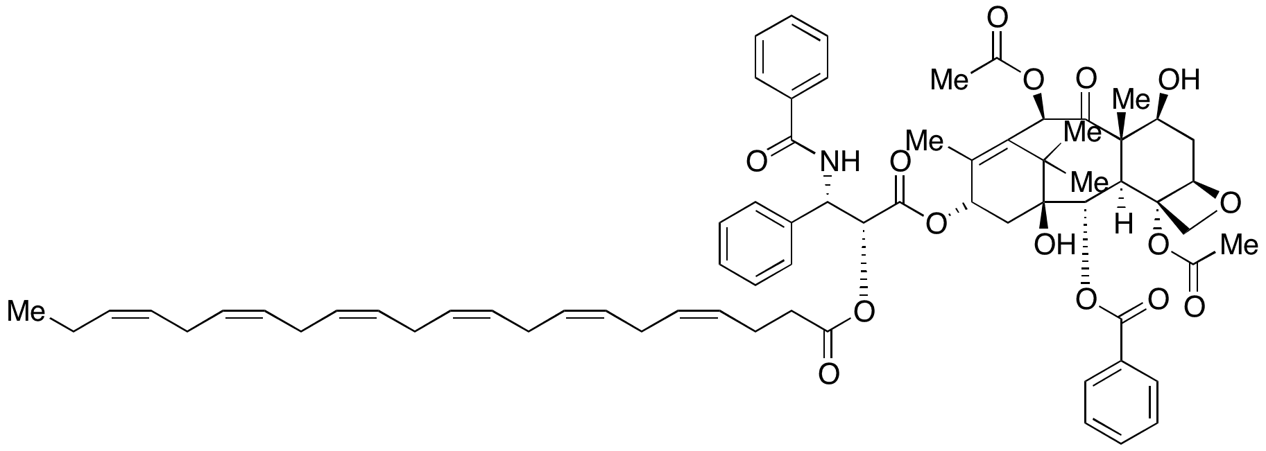 DHA-Paclitaxel - Chemical structure and product image