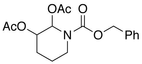 2,3-Diacetoxy-N-benzyloxycarbonylpiperidine - Chemical structure and product image