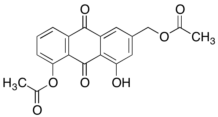 3,8-Diacetyl Aloe-emodin - Chemical structure and product image