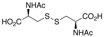 N,N-Diacetyl-L-cystine, 90% - Chemical structure and product image