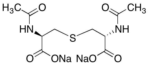N,N-Diacetyl-L-lanthionine Disodium Salt - Chemical structure and product image