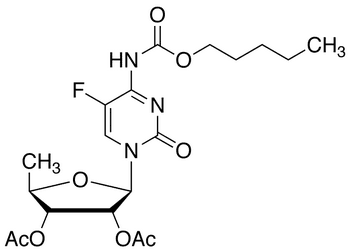 2,3-Di-O-acetyl-5-deoxy-5-fluoro-N4-(pentoxycarbonxyl)cytidine - Chemical structure and product image