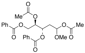 (2R,3S)-2,5-Di-O-acetyl-1,3-di-O-benzoyl-5-methoxypentane - Chemical structure and product image