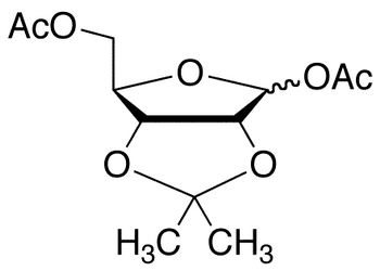 1,5-Di-O-acetyl-2,3-isopropylidene-D-ribose - Chemical structure and product image