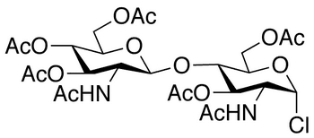 N,N-Diacetyl-3,6,3,4,6-penta-O-acetyl-1-chlorochitobioside - Chemical structure and product image