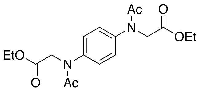 N,N-Diacetyl-N,N-1,4-Phenylenedi-glycine Diethyl Ester - Chemical structure and product image