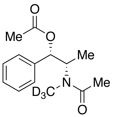 N,O-Diacetyl Pseudoephedrine-d3 - Chemical structure and product image