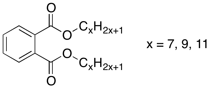 Dialkyl Phthalate (Alkyl= Heptyl:Heptyl, Nonyl:Nonyl, Undecyl:Undecyl, Heptyl:Nonyl, Heptyl:Undecyl, Nonyl:Undecyl) - Chemical structure and product image
