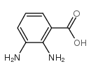 2,3-Diaminobenzoic Acid - Chemical structure and product image