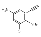 2,5-Diamino-3-chlorobenzonitrile - Chemical structure and product image