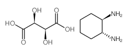 (1R,2R)-1,2-Diaminocyclohexane D-Tartrate - Chemical structure and product image