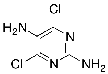 2,5-Diamino-4,6-dichloropyrimidine - Chemical structure and product image