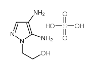 4,5-Diamino-1-(2-hydroxyethyl)pyrazole Sulfate - Chemical structure and product image
