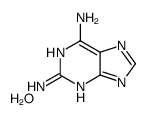 2,6-Diaminopurine Hydrate - Chemical structure and product image