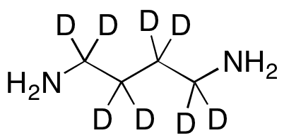 1,4-Butane-1,1,2,2,3,3,4,4-d8-diamine - Chemical structure and product image