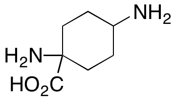 1,4-Diaminocyclohexane-1-carboxylic Acid - Chemical structure and product image