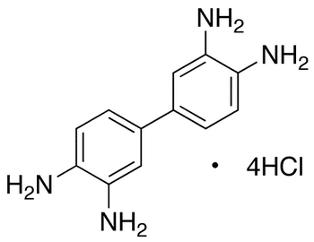 3,3-Diaminobenzidine Tetrahydrochloride - Chemical structure and product image