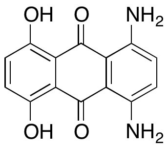 5,8-Diamino-1,4-dihydroxyanthraquinone - Chemical structure and product image