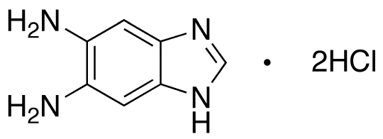 5,6-Diaminobenzimidazole Dihydrochloride - Chemical structure and product image