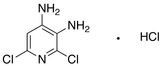 3,4-Diamino-2,6-dichloropyridine Hydrochloride - Chemical structure and product image