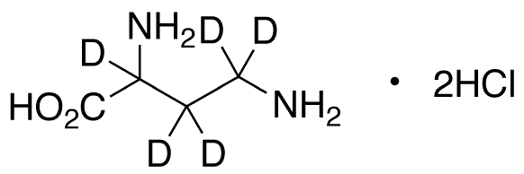 rac-2,4-Diaminobutyric Acid-d5 Dihydrochloride - Chemical structure and product image
