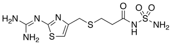 [3-[[[2-(Diaminomethyleneamino)-4-thiazolyl]methyl]thio]propionyl]sulfamide Hydrochloride (Famotidine Impurity) - Chemical structure and product image