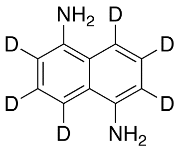 1,5-Diaminonaphthalene-d6 - Chemical structure and product image