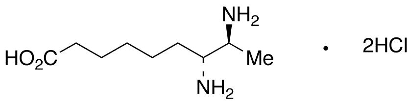 7,8-Diaminopelargonic Acid Dihydrochloride - Chemical structure and product image