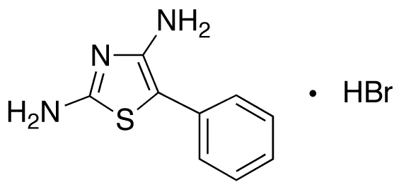 Diamino-5-phenylthiazole Hydrobromide - Chemical structure and product image