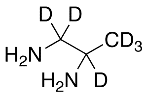 rac 1,2-Diaminopropane-d6 - Chemical structure and product image