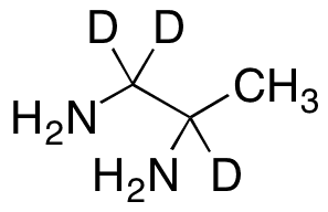 rac 1,2-Diaminopropane-d3 - Chemical structure and product image