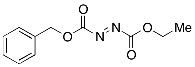1,2-Diazenedicarboxylic Acid 1-Ethyl 2-(phenylmethyl) Ester - Chemical structure and product image