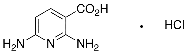 2,6-Diamino-3-pyridinecarboxylic Acid Hydrochloride - Chemical structure and product image