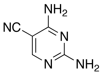 2,4-Diaminopyrimidine-5-carbonitrile - Chemical structure and product image